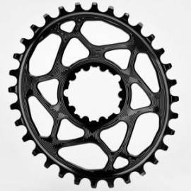 ABSOLUTE BLACK- Oval DM Sram GXP 34T