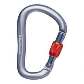 BD- MOS ROCKLOCK SCREWGATE CARABINER GRAY