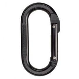 BD- OVAL KEYLOCK CARABINER BLACK