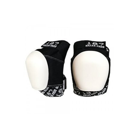 187 KILLER- RODILLERAS PRO KNEE PAD BLANCAS