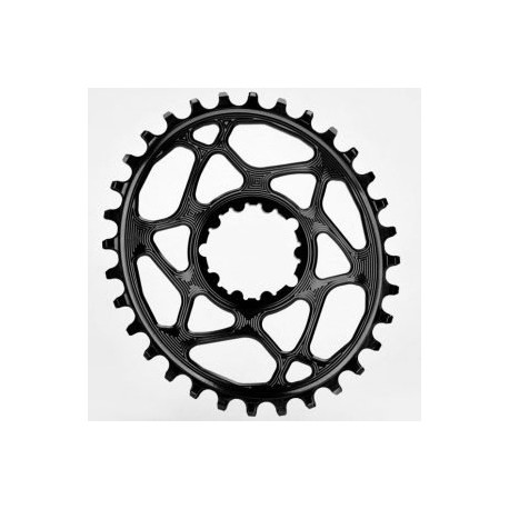 ABSOLUTE BLACK- Oval DM Sram GXP 30T