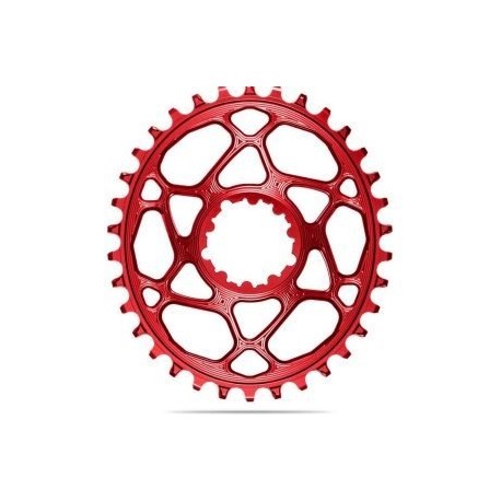 ABSOLUTE BLACK- OVAL BOOST SRAM 3MM OFFSET Red 32T