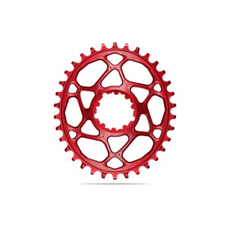 ABSOLUTE BLACK- OVAL BOOST SRAM 3MM OFFSET Red 30T