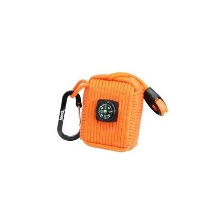 MENDOZA- KIT DE SUPERVIVENCIA NARANJA PARACORD