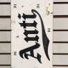 ANTIFASHION- Skate Eyes White