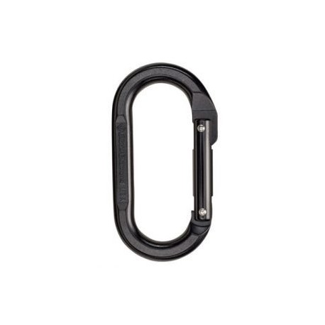 BD- OVAL KEYLOCK CARABINER BLACK