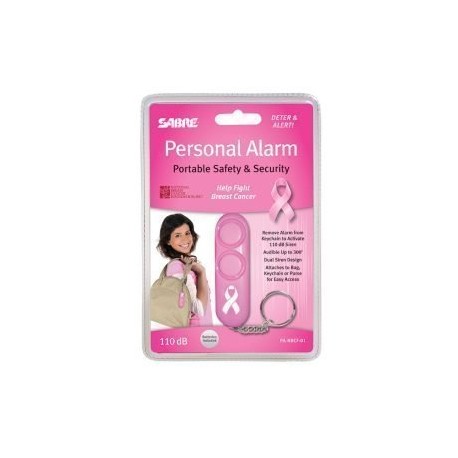 Alarma personal SABRE con llavero